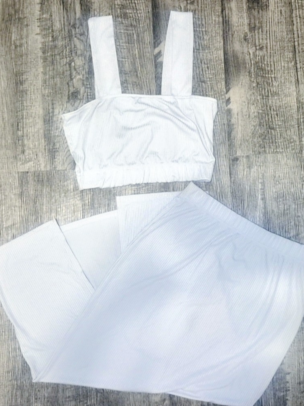 Baby Blue Maxi Skirt Set with Square Neck Top - Women Dresses Maxi